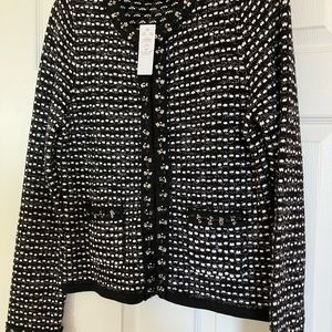 Stunning WHBM Cardigan. Size L. New with Tags